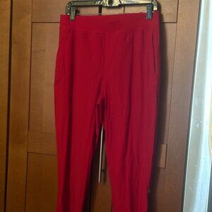 Lululemon Sz 8 Adapted State High-Rise Jogger Dark Red Inseem  24" $139